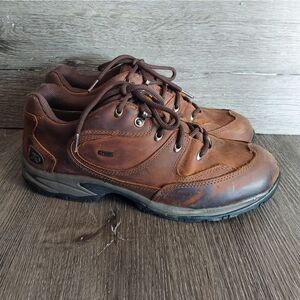 Cabela's Dry-Plus X4 Leather Shoes Men Size 11 EE Brown 82-4332